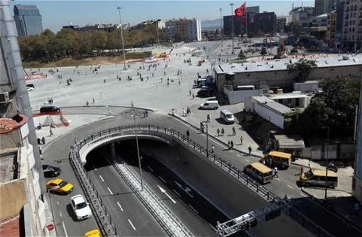 İşte Taksim Alt Geçidi