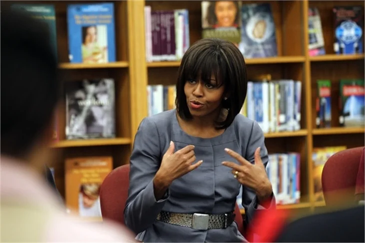 Michelle Obama'nın kemer tutkusu!