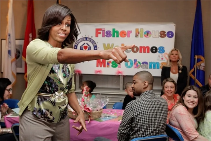 Michelle Obama'nın kemer tutkusu!