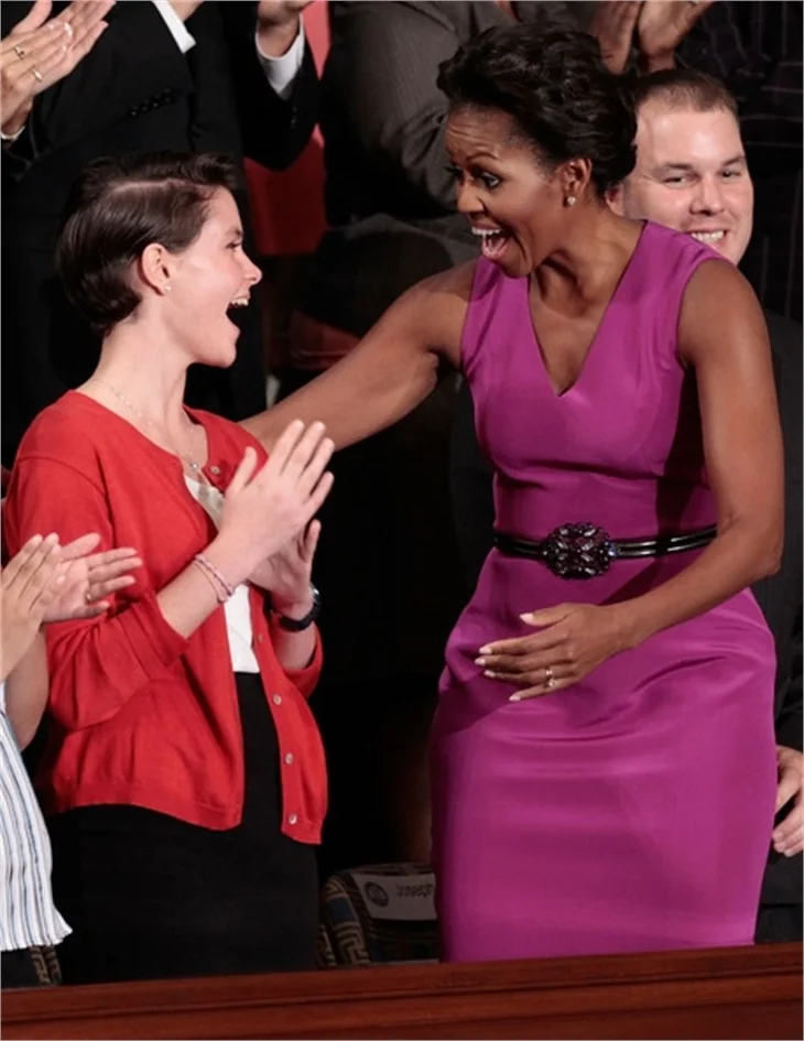 Michelle Obama'nın kemer tutkusu!