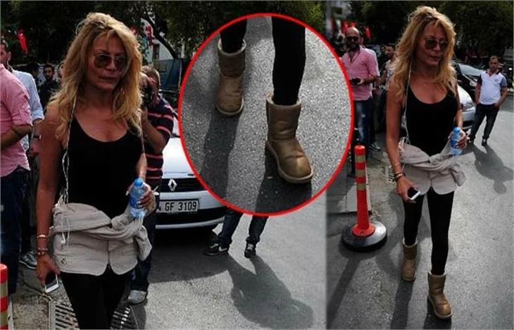 Seray Sever kışı getirdi!