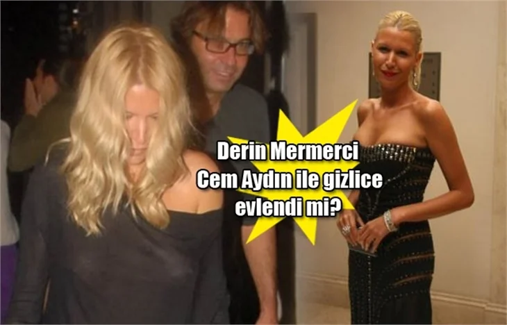 Derin Mermerci haftaya Cem Aydın ile evleniyor