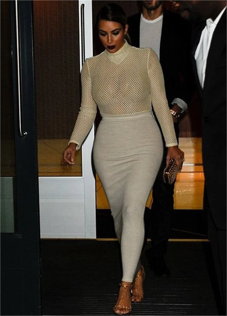 Kim Kardashian kiloları verdi eski günlerine döndü!