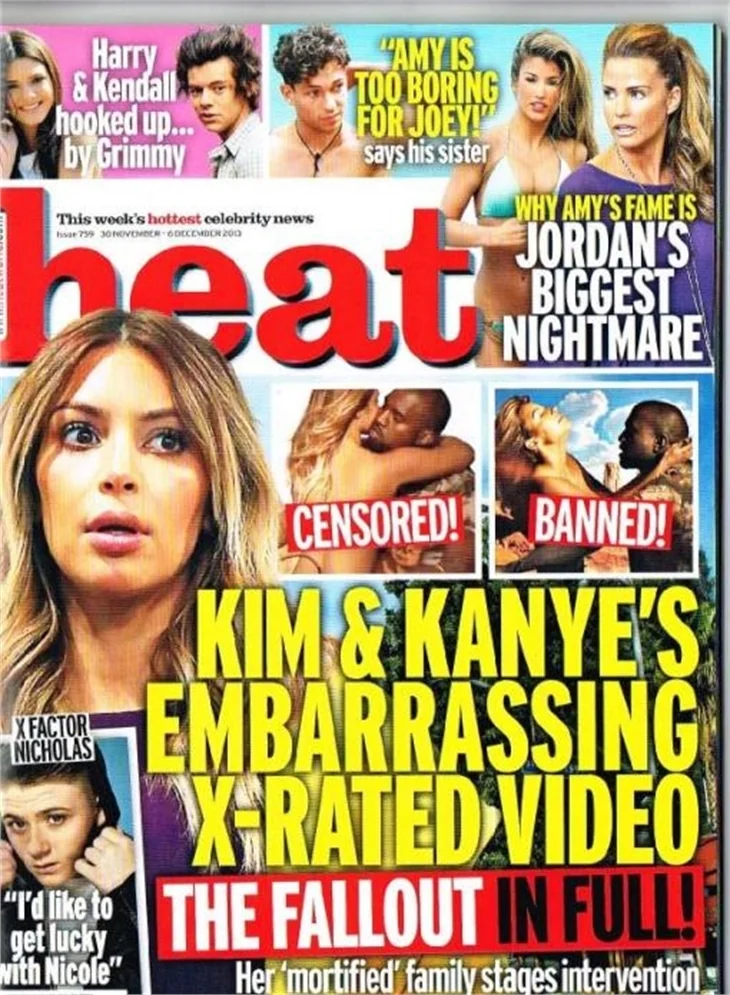Kim Kardashian'ın klibi pornografik bulundu!