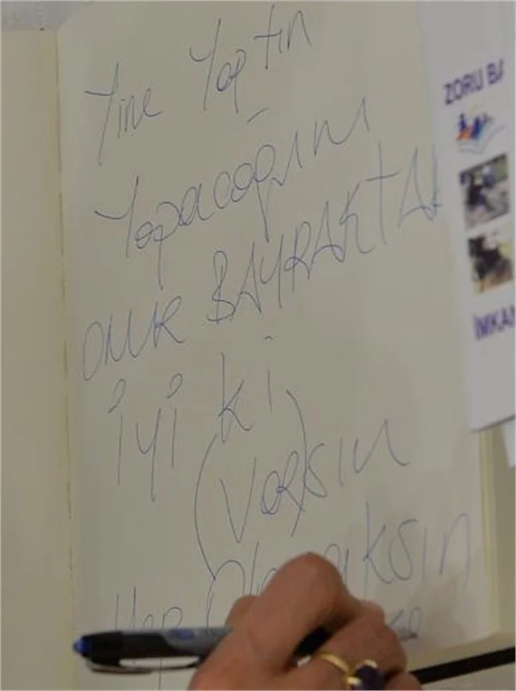 Bergüzar Korel'in duygusal anları!