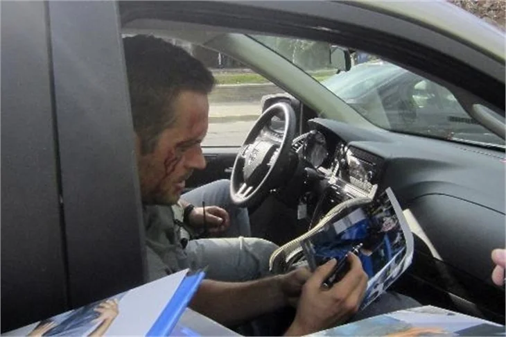 Paul Walker geçen hafta Hızlı ve Öfkeli 7'nin çekimlerindeydi