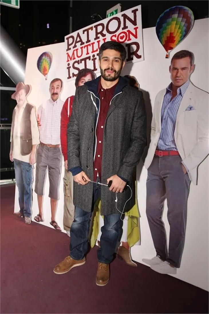 "Patron Mutlu Son İstiyor" filminin galasına ünlü akını!