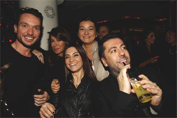 Lucca ve Vogue'un yeni yıl partisi..