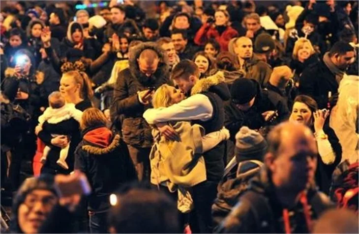 Dünya 2014'e böyle girdi