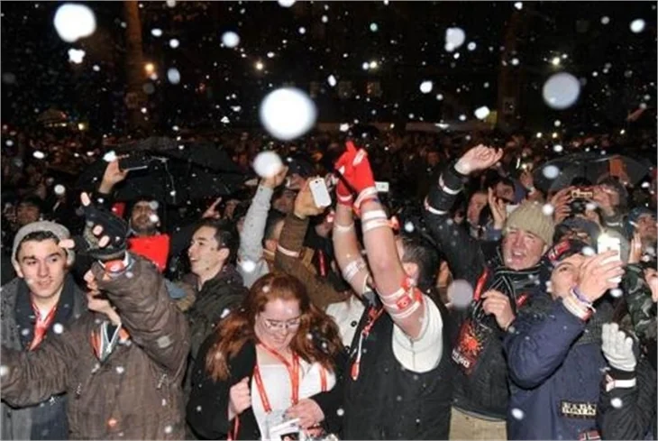 Dünya 2014'e böyle girdi