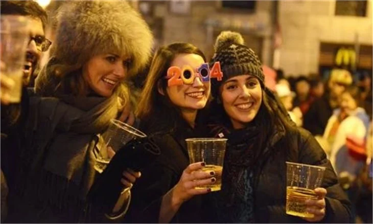 Dünya 2014'e böyle girdi