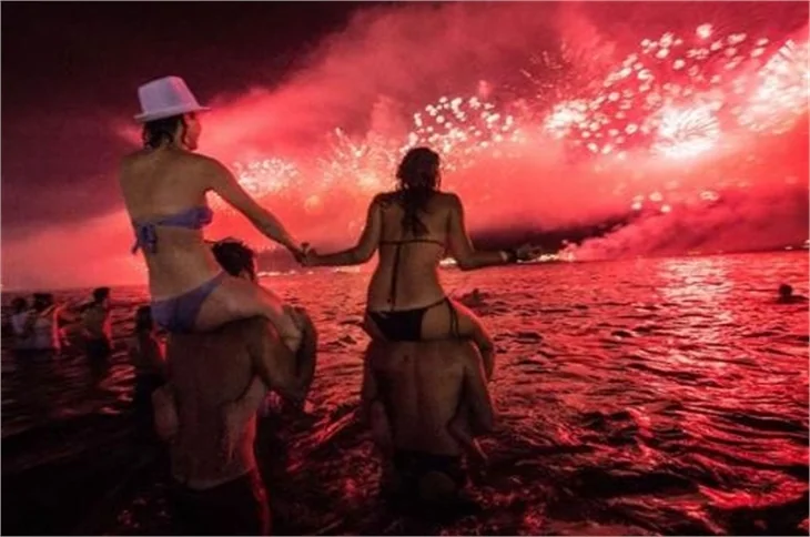 Dünya 2014'e böyle girdi