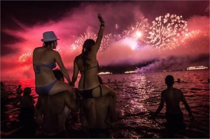Dünya 2014'e böyle girdi