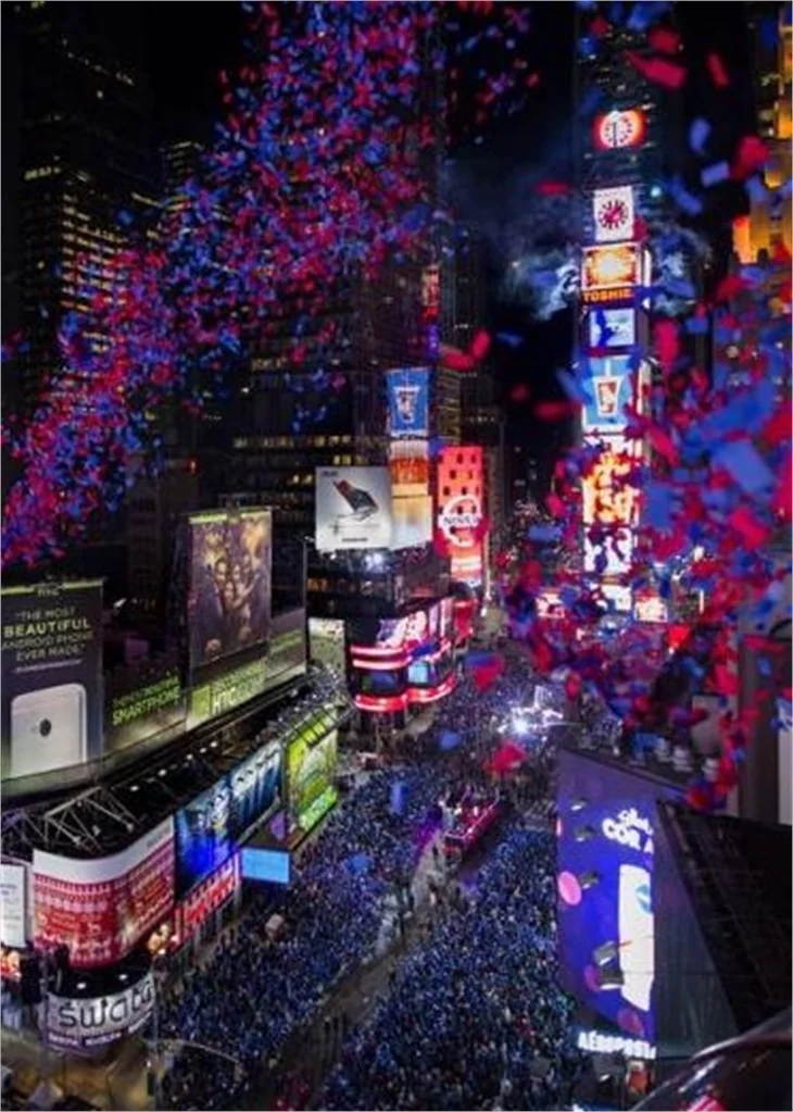 Dünya 2014'e böyle girdi