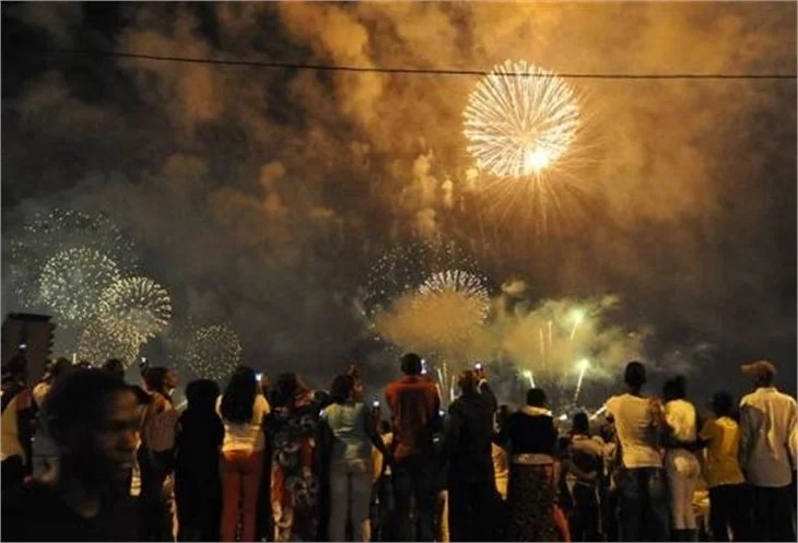 Dünya 2014'e böyle girdi