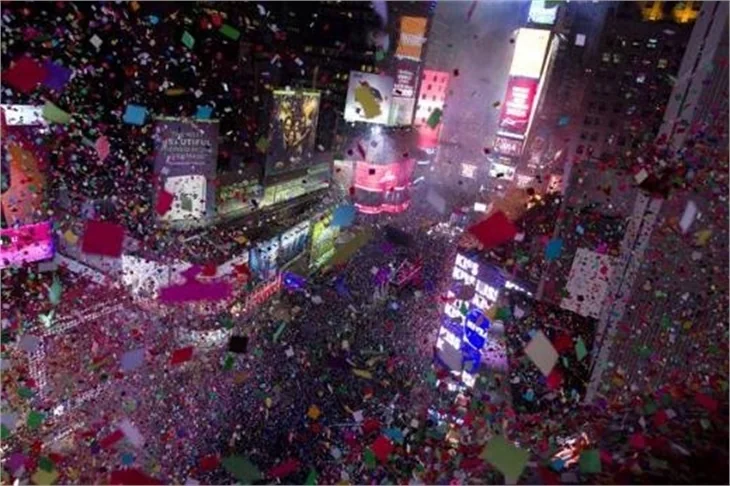 Dünya 2014'e böyle girdi