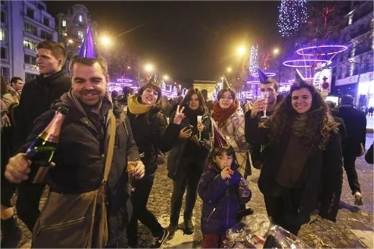 Dünya 2014'e böyle girdi