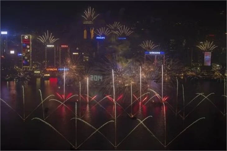 Dünya 2014'e böyle girdi