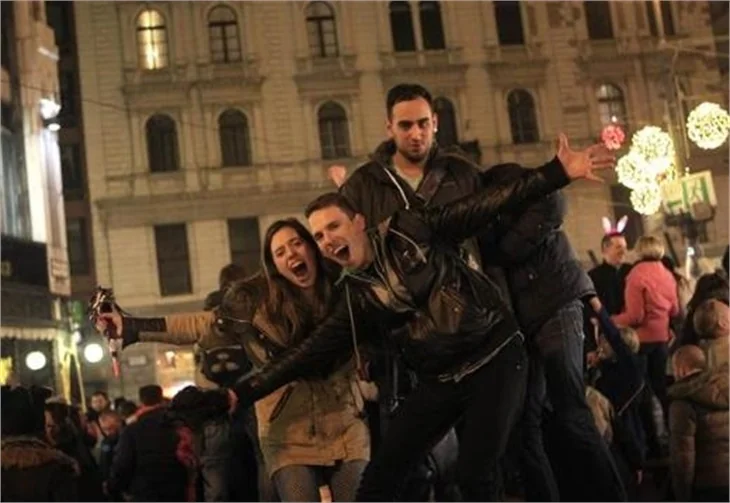 Dünya 2014'e böyle girdi