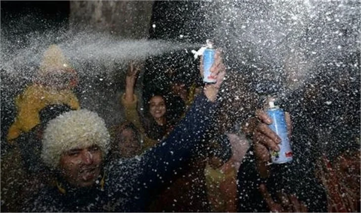 Dünya 2014'e böyle girdi