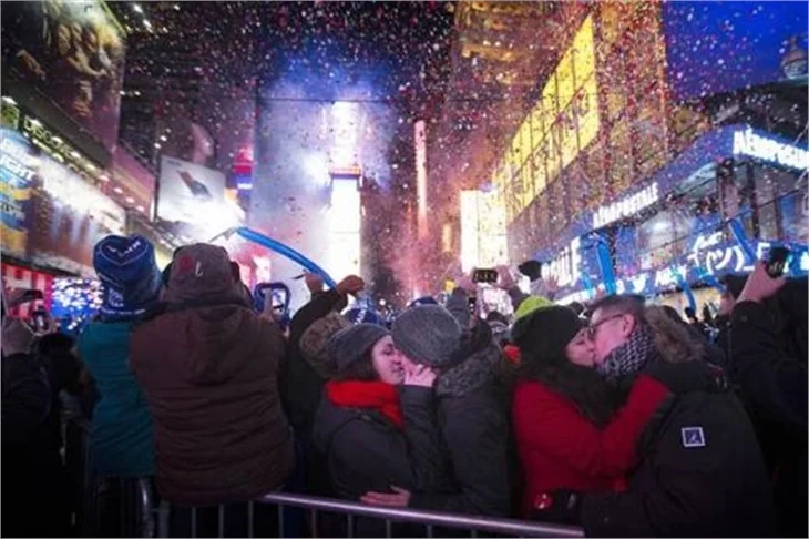 Dünya 2014'e böyle girdi