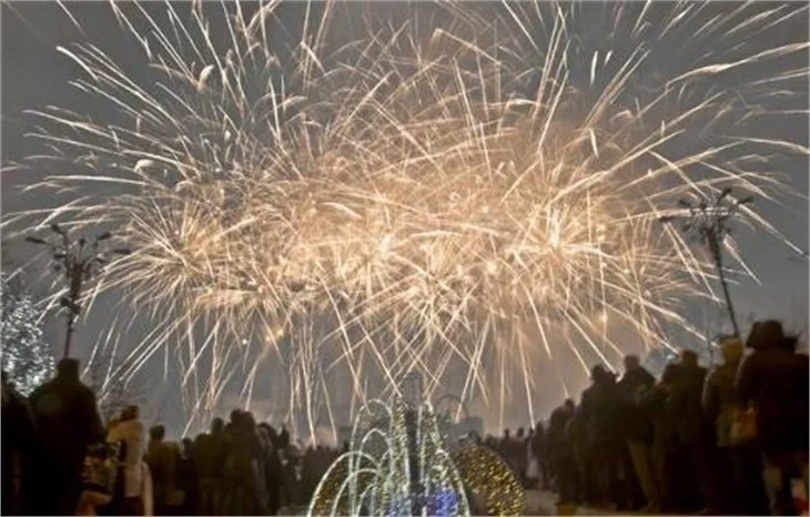 Dünya 2014'e böyle girdi