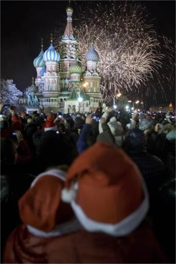 Dünya 2014'e böyle girdi