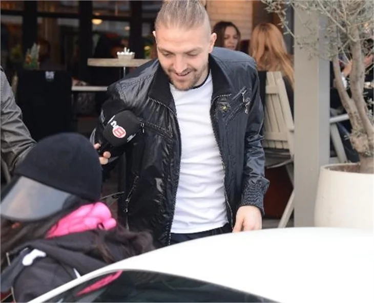 Caner Erkin'in arabasına ölüm tokası!