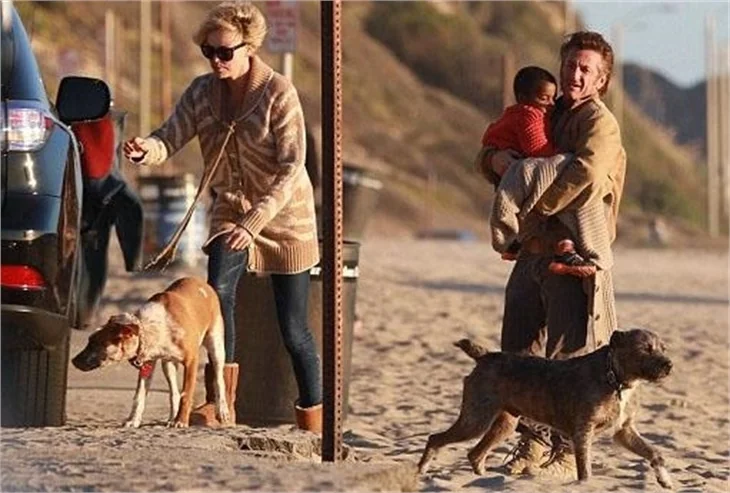 Charlize Theron ve Sean Penn aşklarını doyasıya yaşıyorlar!