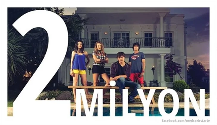 "Medcezir" 2 milyonu da devirdi!