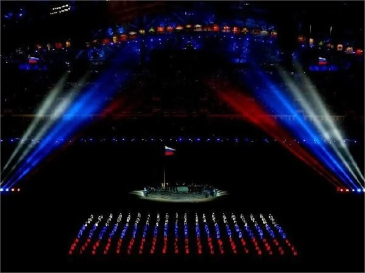 Kış Olimpiyatları Açılış Töreni'nden renkli kareler!