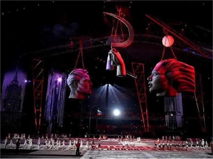 Kış Olimpiyatları Açılış Töreni'nden renkli kareler!