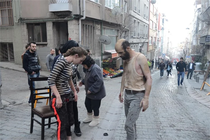 Taksim'de patlama!