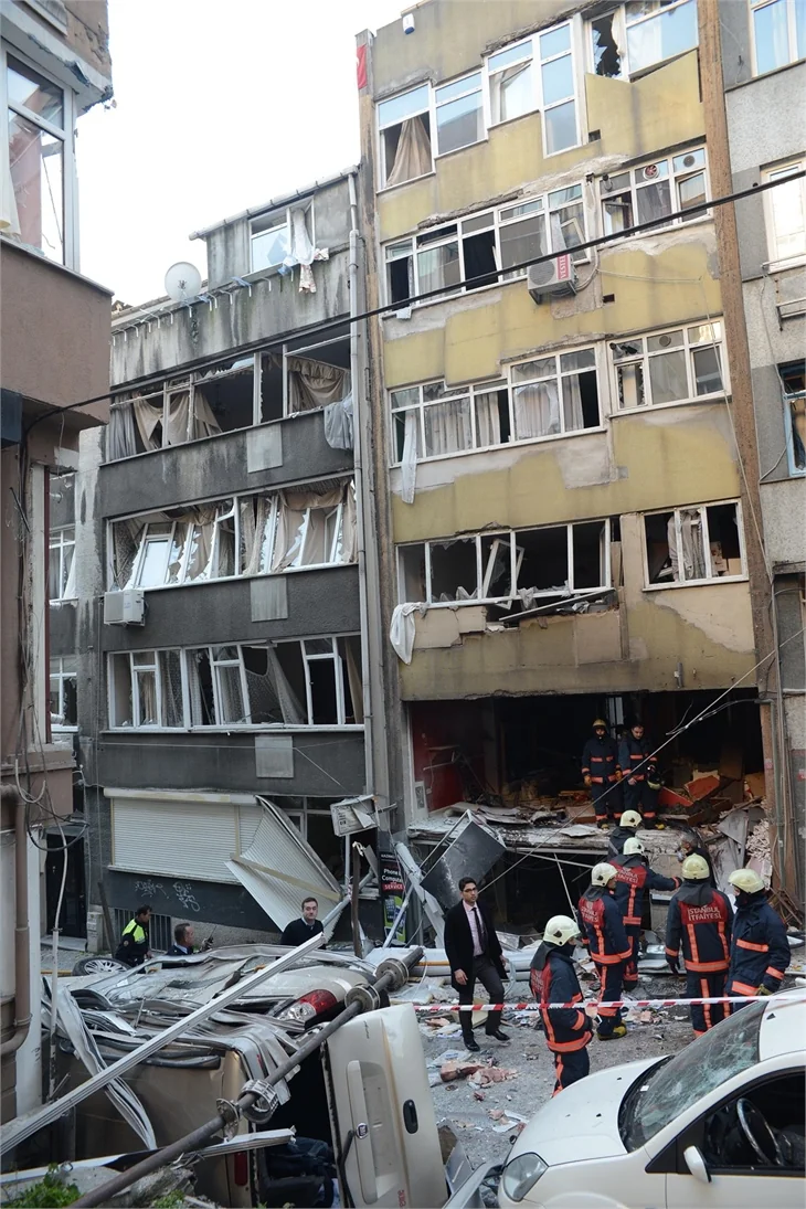 Taksim'de patlama!