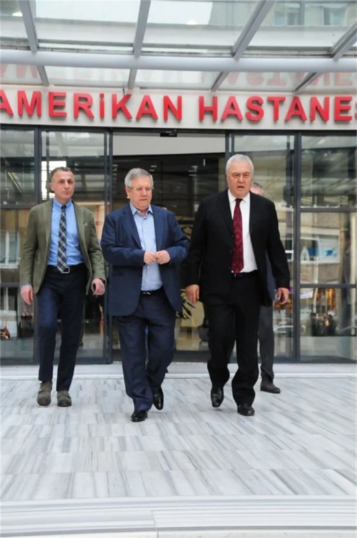 Aziz Yıldırım, Nejat İşler'i ziyaret etti!