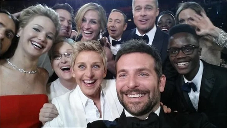 'Oscar Selfie'si sosyal medyayı salladı!
