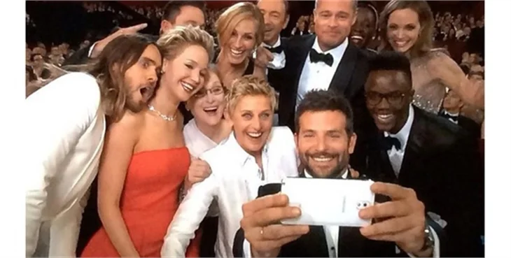 'Oscar Selfie'si sosyal medyayı salladı!