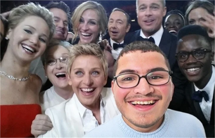 'Oscar Selfie'si sosyal medyayı salladı!