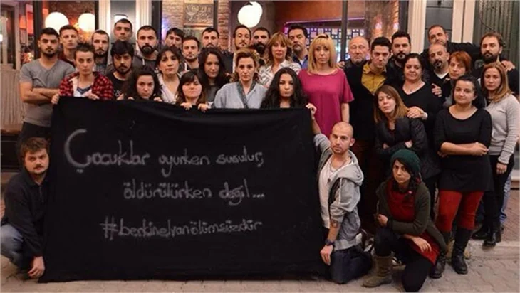 Dizi setlerinden Berkin Elvan tepkisi!