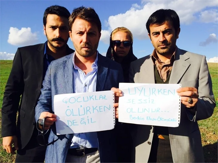 Dizi setlerinden Berkin Elvan tepkisi!