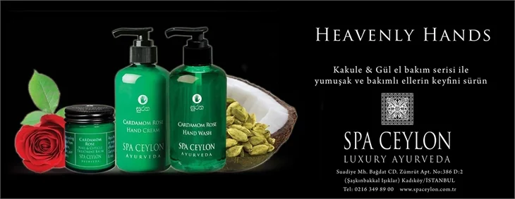 Spa Ceylon'dan yüzde yüz doğal ayurvedik ürünler!