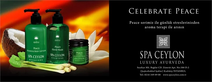 Spa Ceylon'dan yüzde yüz doğal ayurvedik ürünler!