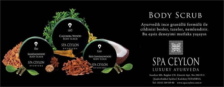 Spa Ceylon'dan yüzde yüz doğal ayurvedik ürünler!