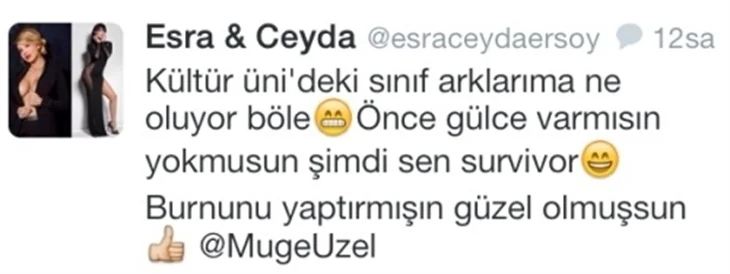 Survivor Müge'nin estetiksiz hali!