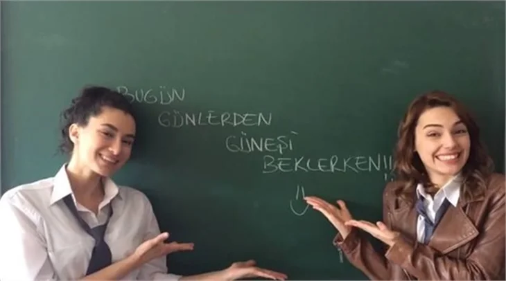 "Güneşi Beklerken"in setinde neler oluyor?