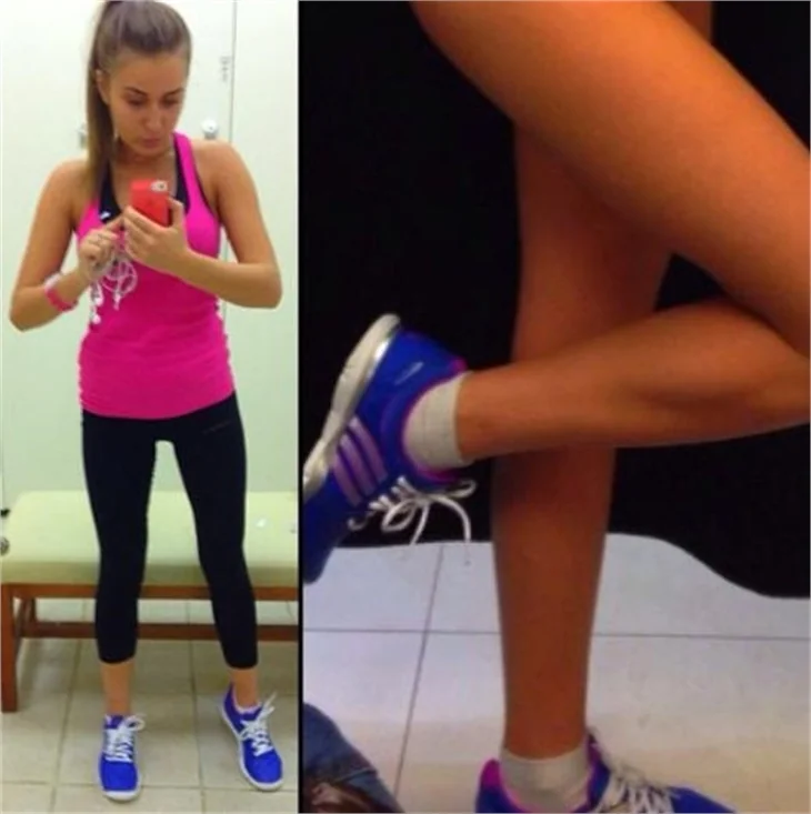 Spor salonlarında selfie çılgınlığı