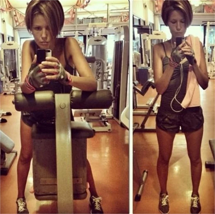 Spor salonlarında selfie çılgınlığı