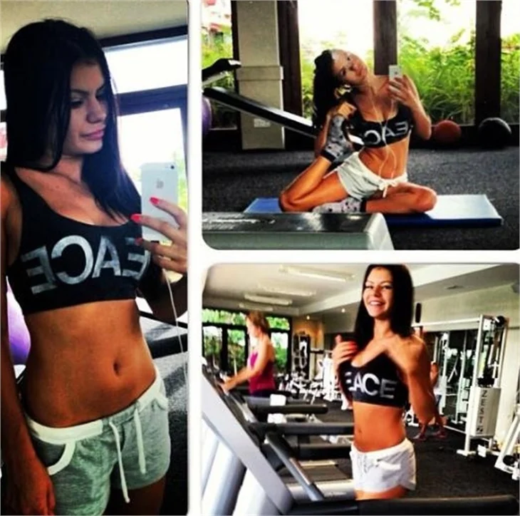 Spor salonlarında selfie çılgınlığı