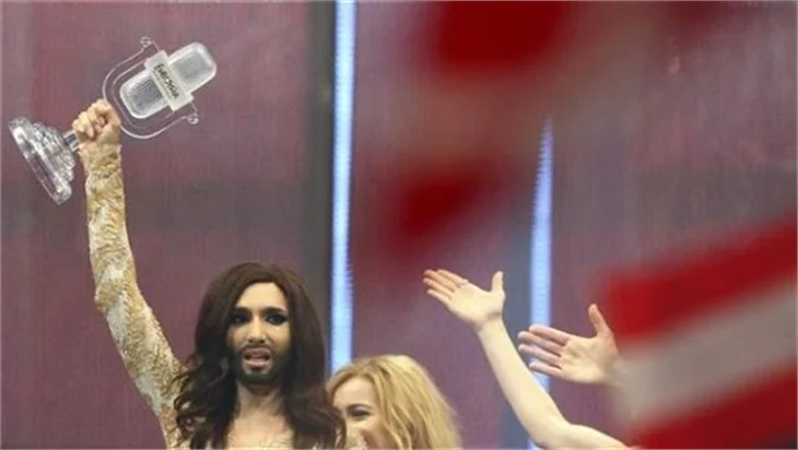 Eurovision Şarkı yarışmasını Avusturyalı Conchita Wurst kazandı