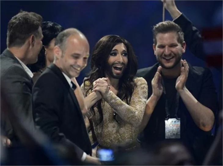 Eurovision Şarkı yarışmasını Avusturyalı Conchita Wurst kazandı
